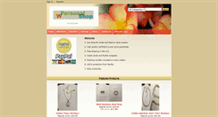 Desktop Screenshot of jwpersonalshop.com
